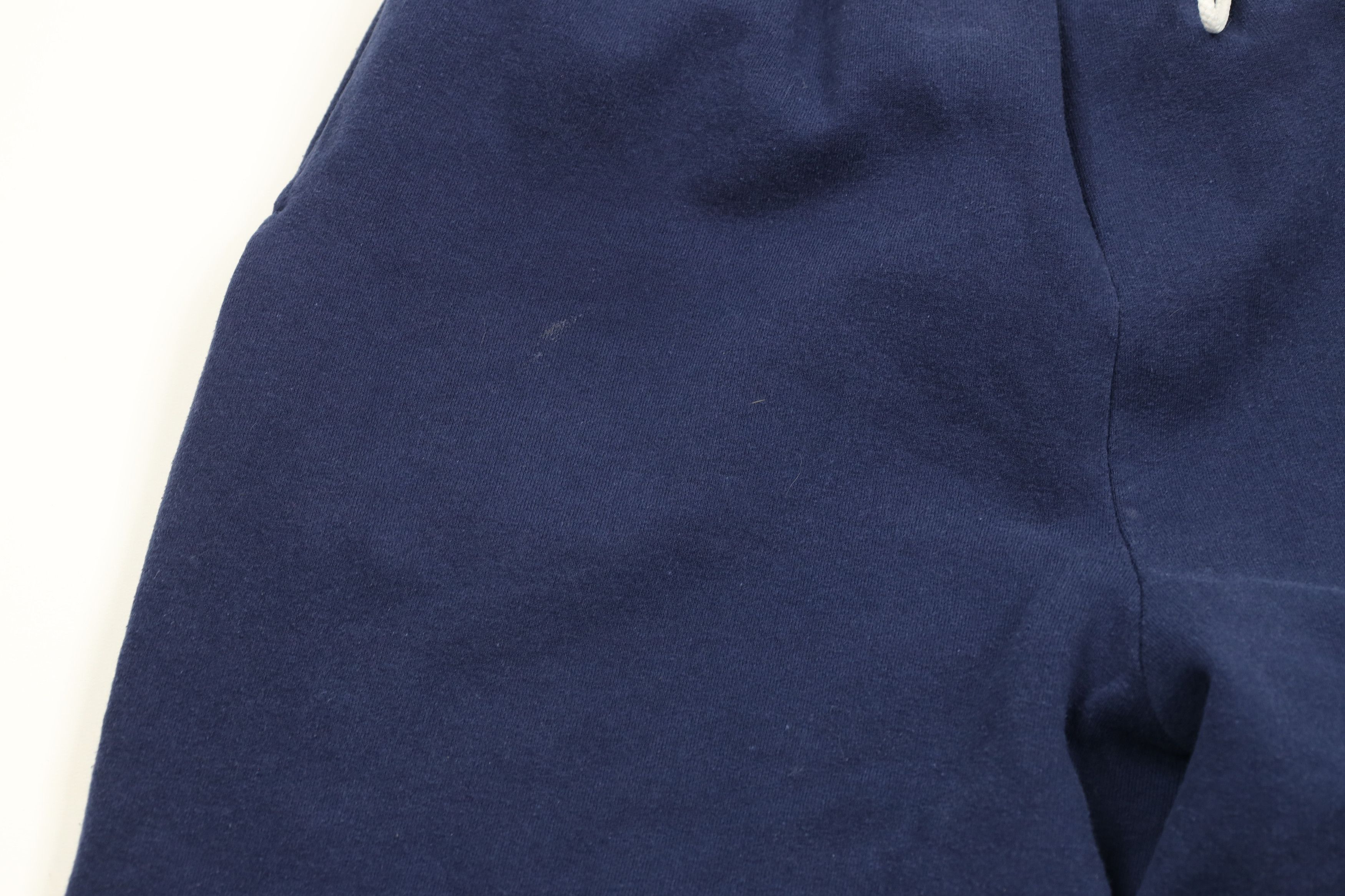 Vintage Vintage 90s Streetwear Blank Cuffed Sweatpants Joggers Blue Size US 34 / EU 50 - 5 Thumbnail