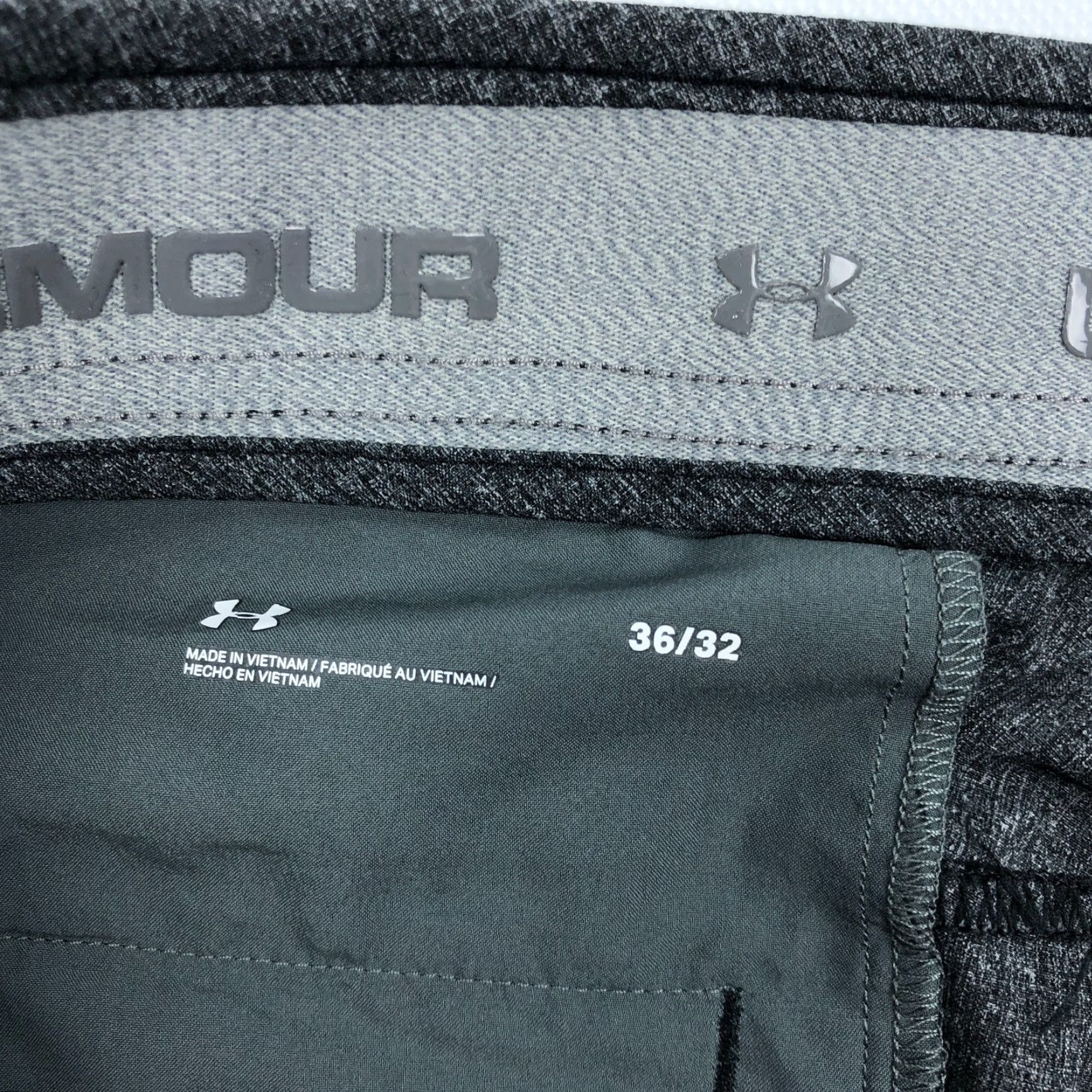 Under Armour Under Armour Pants Men 36x32 Gray Golf Performance Vented Tech Chino Size US 36 / EU 52 - 5 Thumbnail