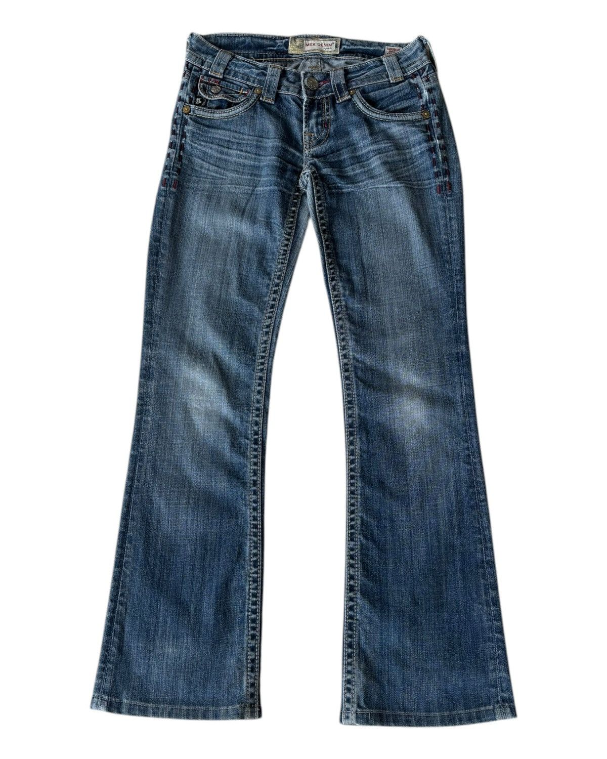 Mek Denim 🔥MEK DENIM BOOTCUT JEANS Size 28" / US 6 / IT 42 - 7 Thumbnail