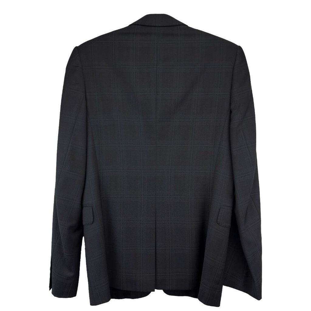 Philippe Dubuc PHILIPPE DUBUC Plaid Dark Gray Blazer Pants Suit Size 38R Size 38R - 2 Thumbnail