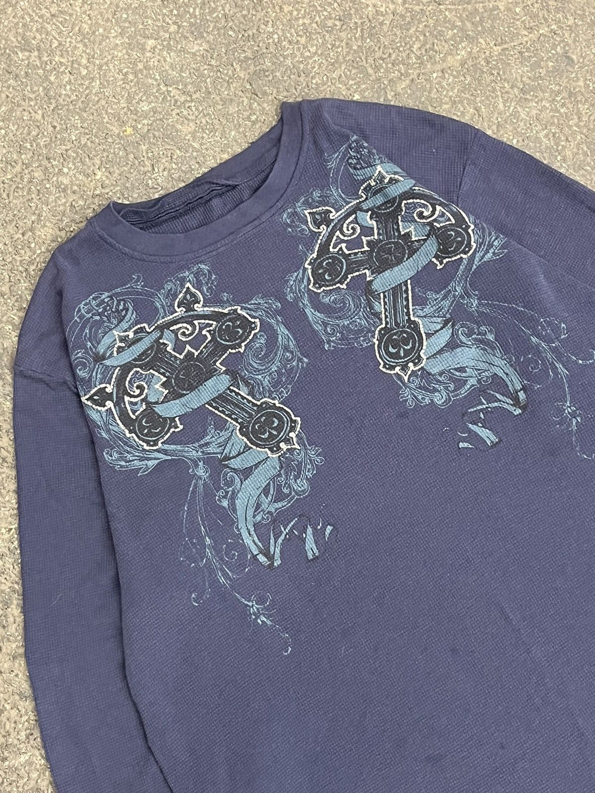 Affliction × Tapout Affliction style grunge thermal tap out y2k opium skater emo Size US XL / EU 56 / 4 - 3 Thumbnail