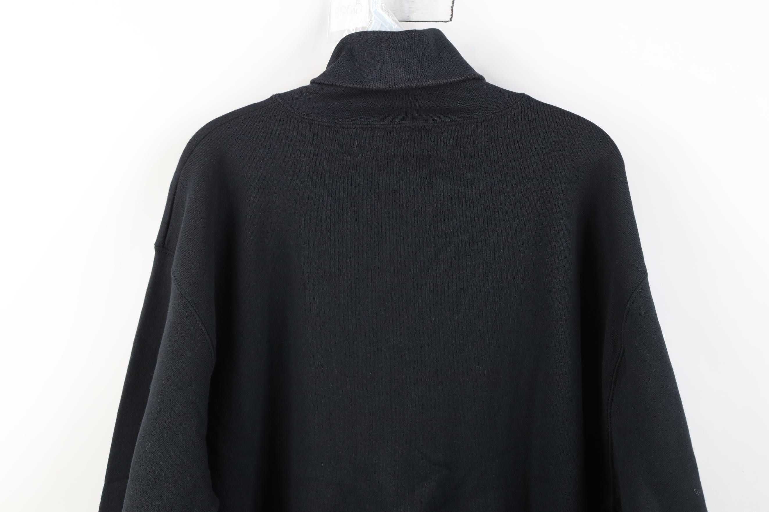 Vintage Deadstock Vintage 90s Streetwear Turtleneck Sweatshirt USA Size US L / EU 52-54 / 3 - 9 Thumbnail