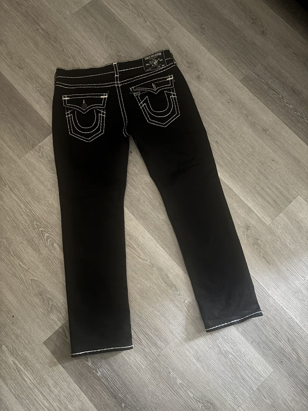 Designer × True Religion Ricky Super T Straight Jean Size US 36 / EU 52 - 2 Thumbnail