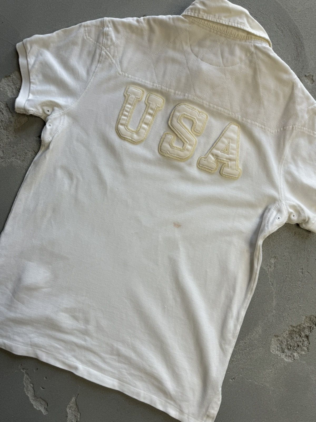Polo Ralph Lauren Vintage POLO RALPH LAUREN USA Rugby Shirt Big Logo Size US M / EU 48-50 / 2 - 5 Thumbnail