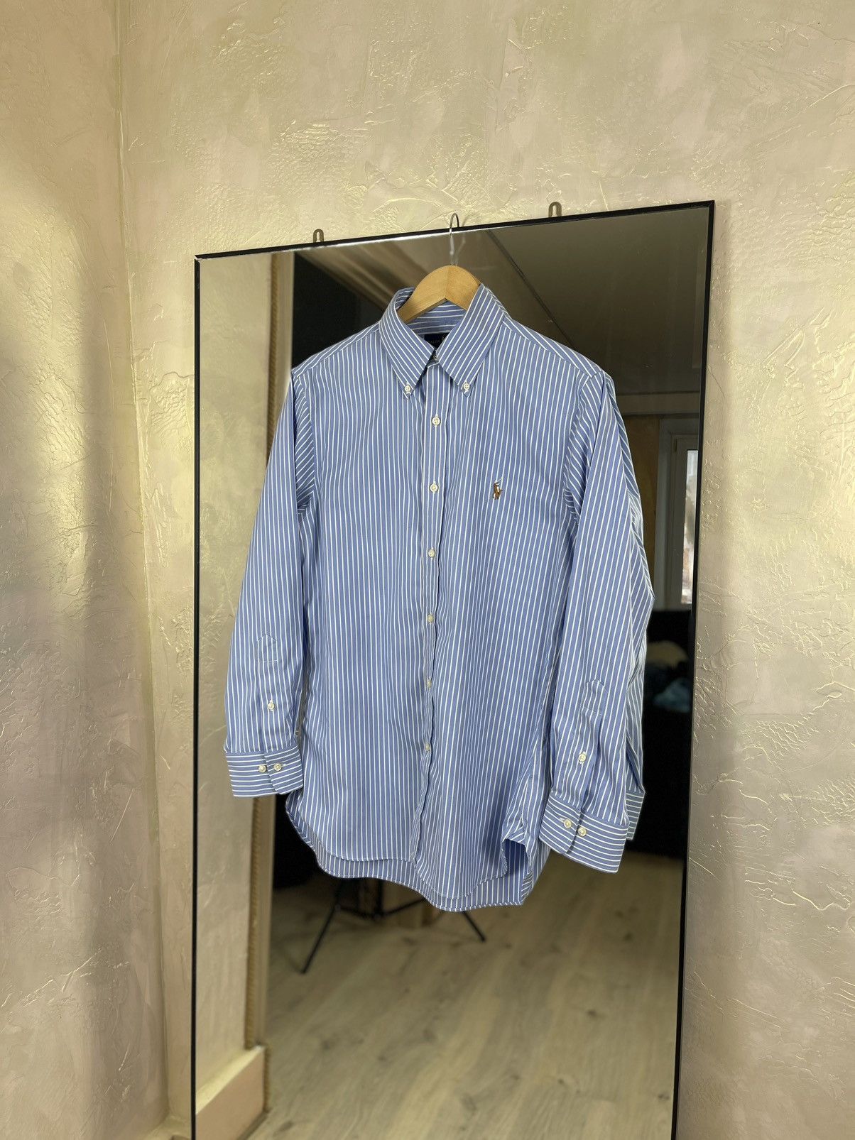 Polo Ralph Lauren Ralph Lauren Easy Care Slim Fit Striped Tech-Cotton Shirt Size US M / EU 48-50 / 2 - 1 Thumbnail