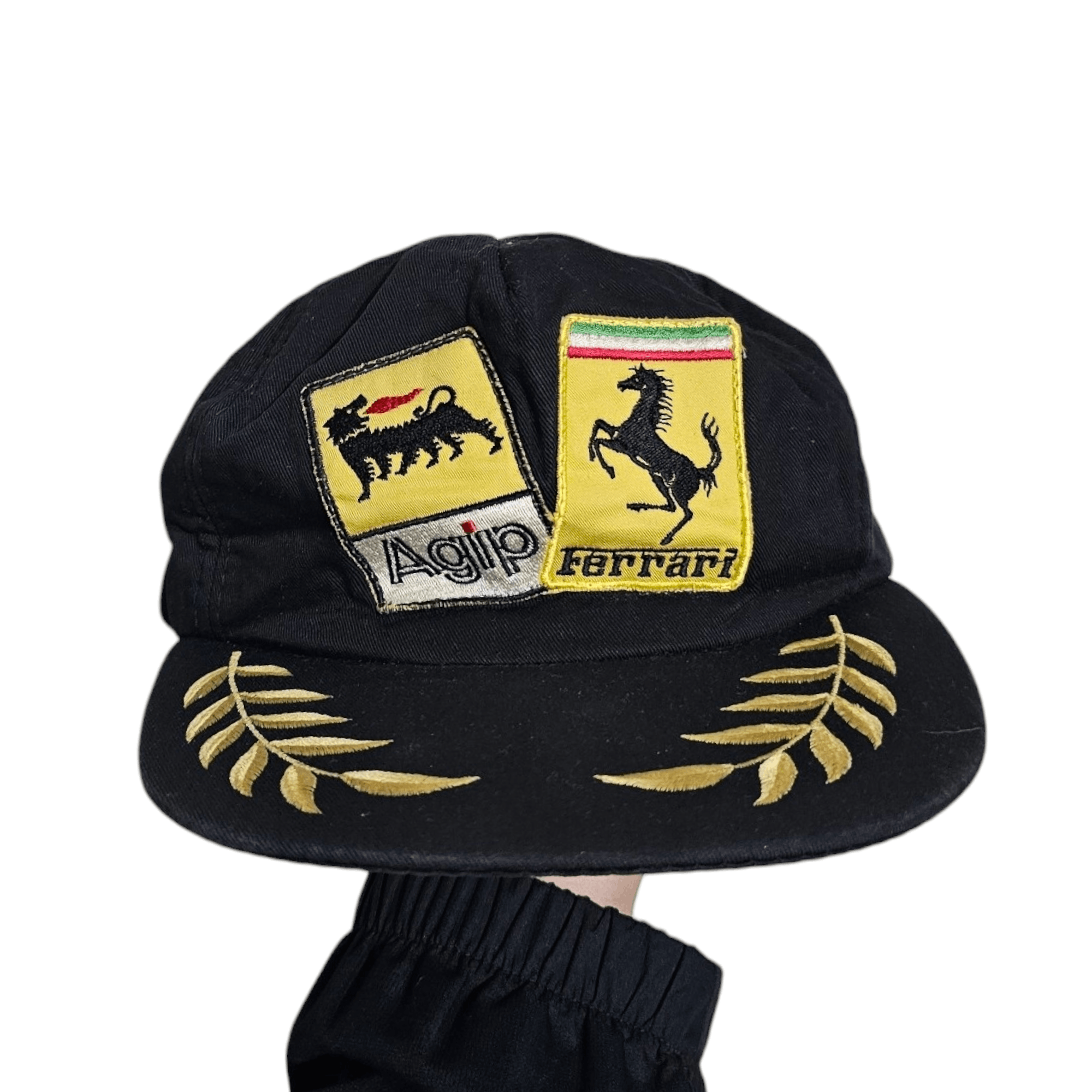 Ferrari × Vintage Ferrari 80's Rare Black Snapback Hat Size ONE SIZE - 1 Thumbnail