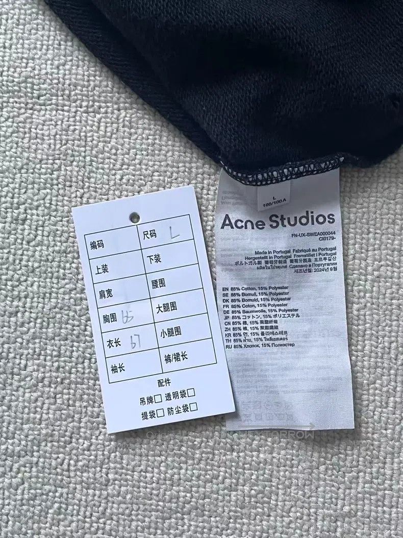 Acne Studios Acne Studios Round-neck printed long-sleeve raglan sleeve Size US L / EU 52-54 / 3 - 4 Thumbnail