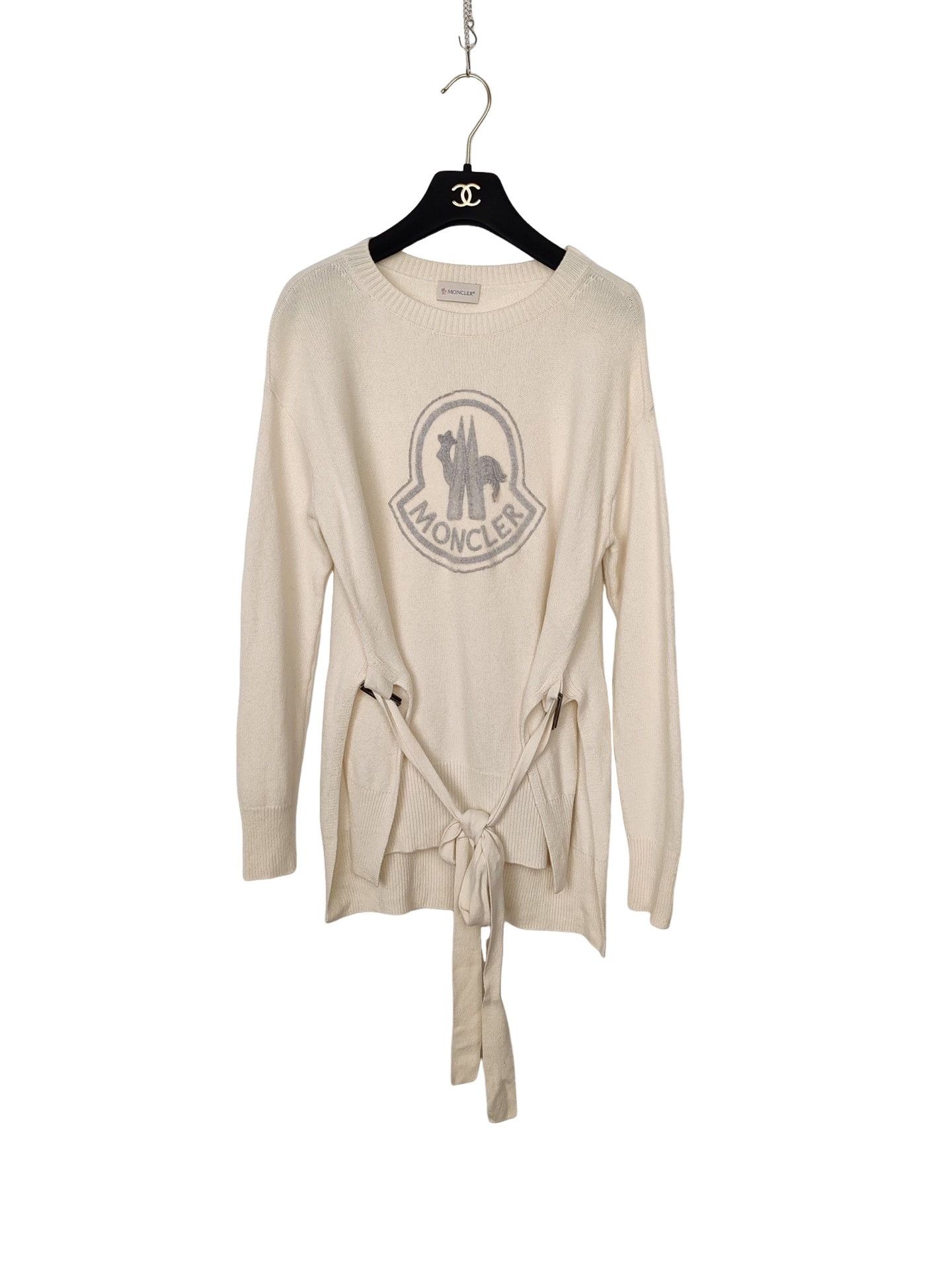 Moncler Moncler Logo Wool Cashmere Sweater Size XS Size XS / US 0-2 / IT 36-38 - 1 Thumbnail
