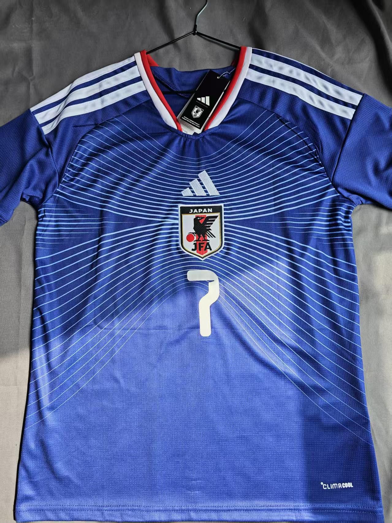 Other Japan Jersey #7 Kaoru Mitoma Jersey Home 2026 Season Size US L / EU 52-54 / 3 - 1 Thumbnail
