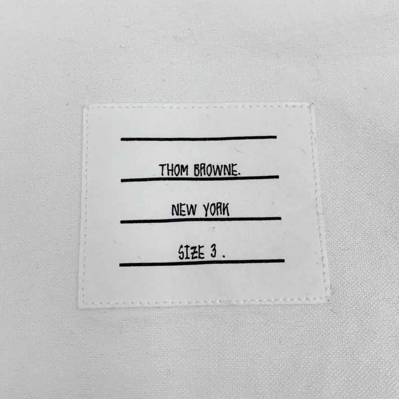 Thom Browne Thom Browne size3 Cotton lapel single row button long sleev Size US L / EU 52-54 / 3 - 6 Thumbnail