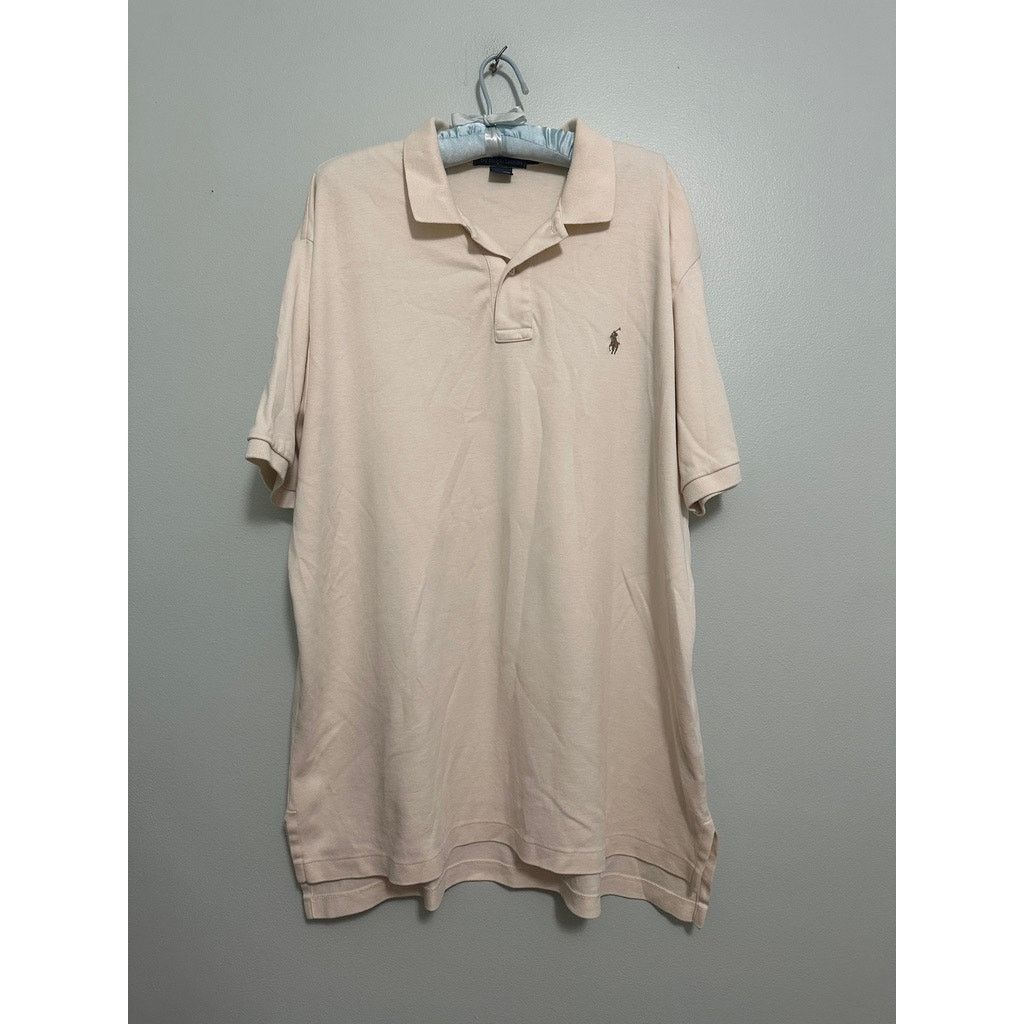 Polo Ralph Lauren Polo Ralph Lauren cream polo size XL Size US XL / EU 56 / 4 - 2 Thumbnail