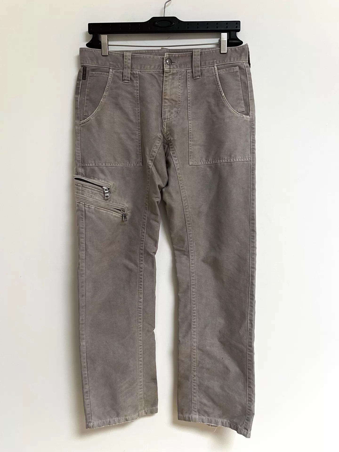 Armani Exchange Armani Exchange 00ss Vintage Canvas Cargo Pants 32 Size US 32 / EU 48 - 2 Thumbnail