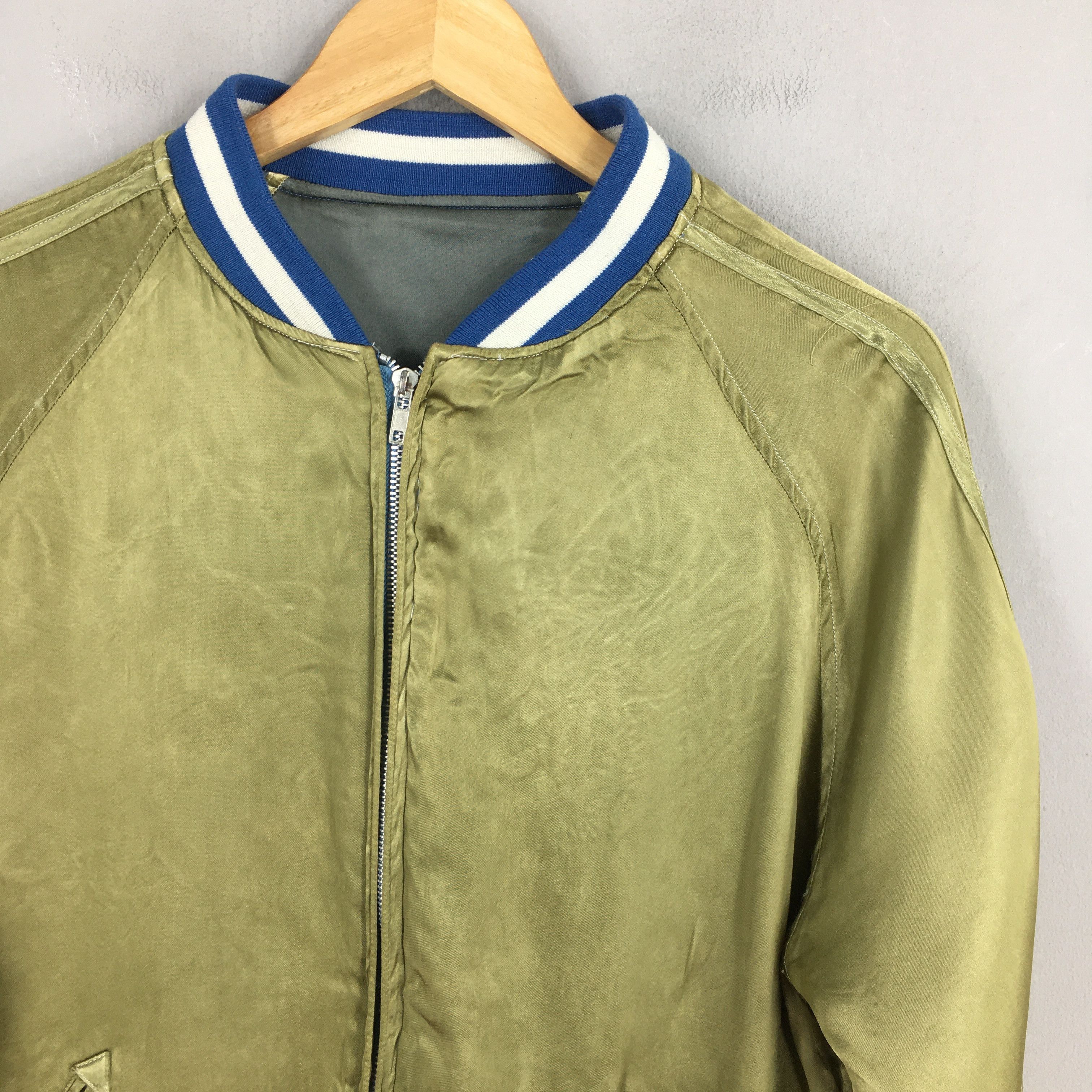 Avirex Vintage Avirex Japan Sukajan Satin Rayon Jacket Large Size US L / EU 52-54 / 3 - 10 Thumbnail