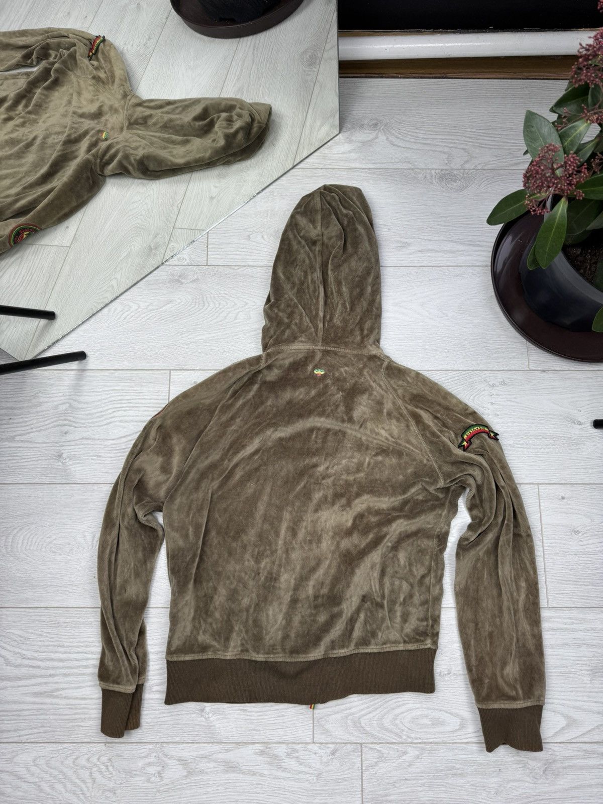 Pelle Pelle × Vintage Vintage Pelle Pelle Americana Embroidered Full Zip Hoodie Size M / US 6-8 / IT 42-44 - 7 Thumbnail