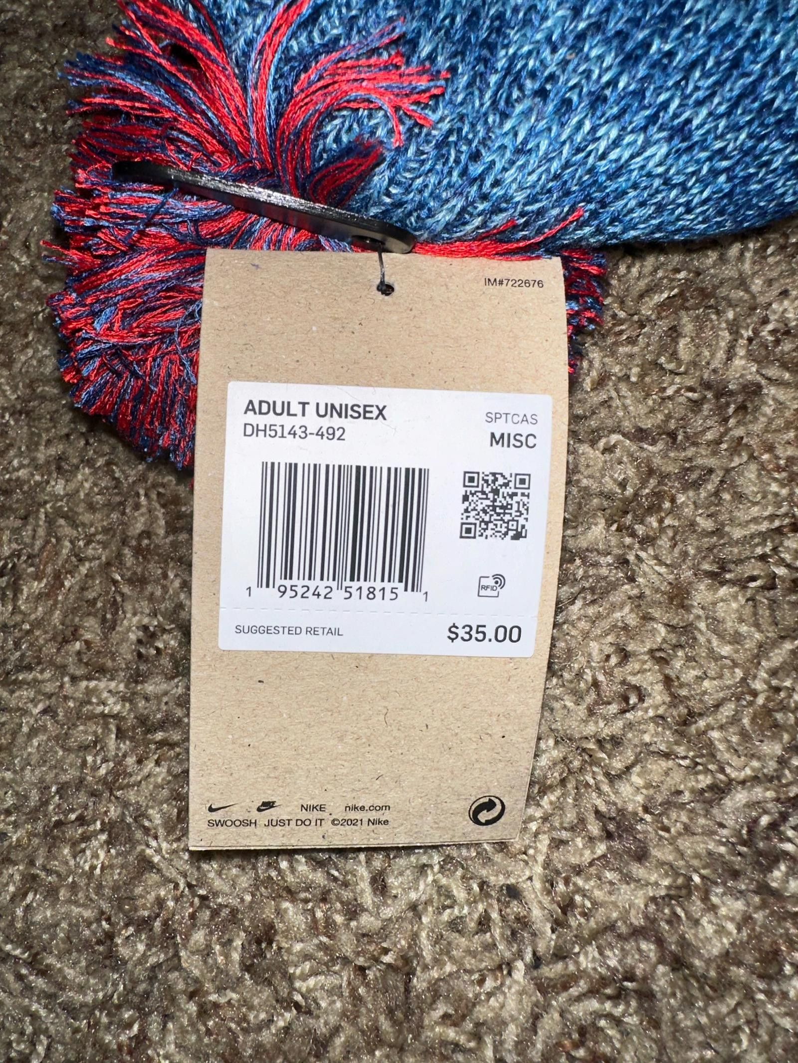 Nike Nike Men's Team Usa Performance Cuffed Knit Hat Size ONE SIZE - 6 Thumbnail