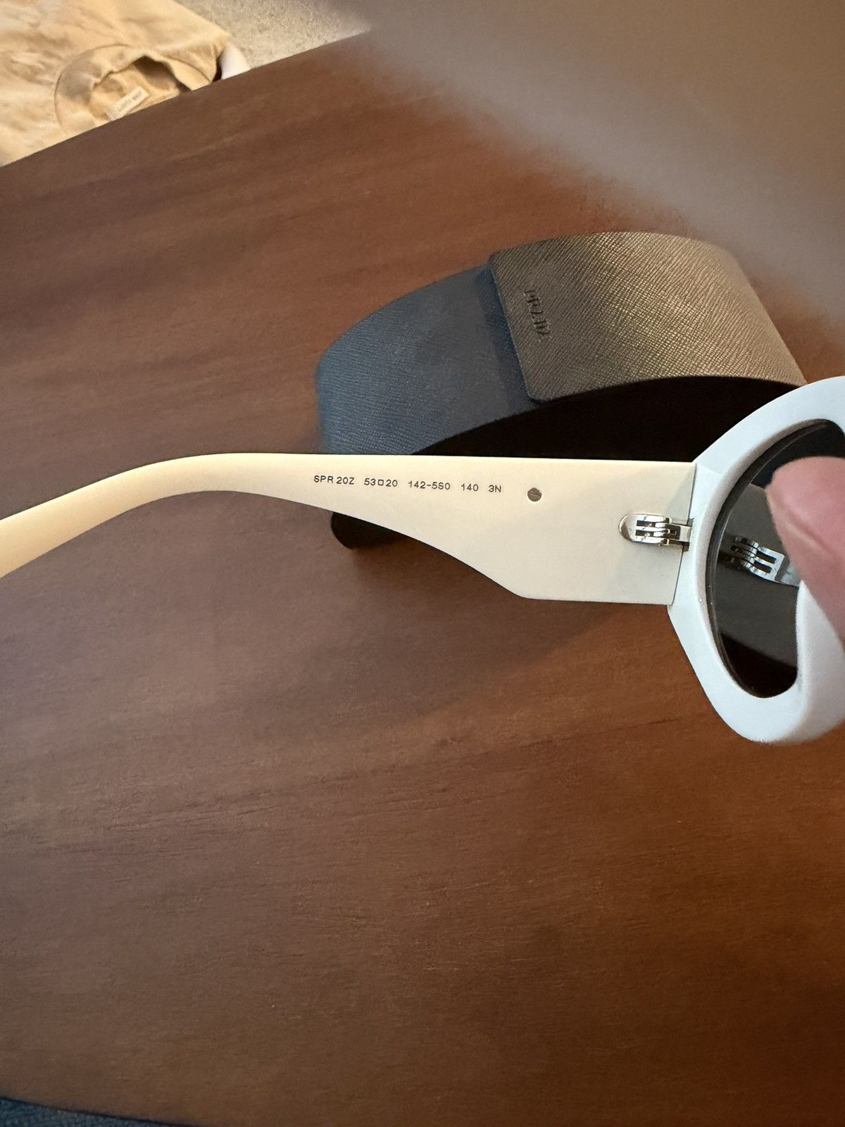 Prada Prada Round Sunglasses Size ONE SIZE - 6 Thumbnail