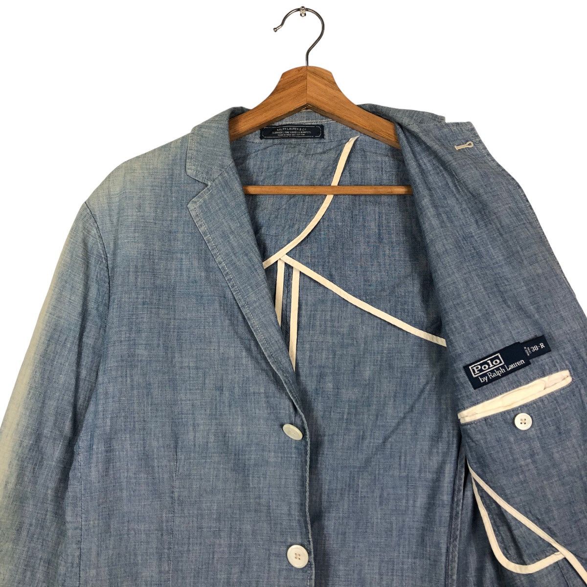 Polo Ralph Lauren 🔥Vintage Polo Ralph Lauren Chore Jacket Sun Faded Design Size US M / EU 48-50 / 2 - 13 Thumbnail