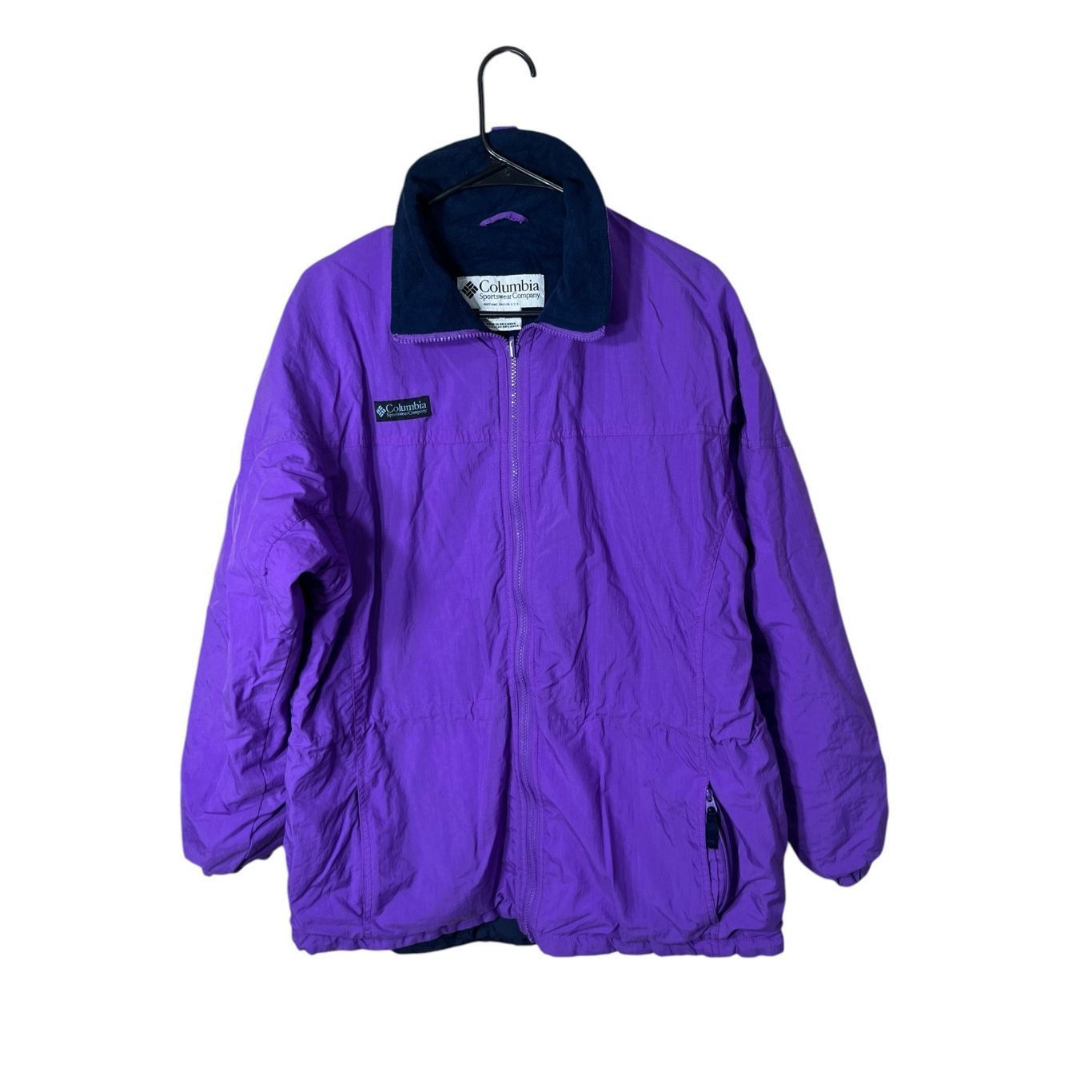 Columbia Vintage Columbia Women’s Purple Jacket Size L Size L / US 10 / IT 46 - 1 Thumbnail