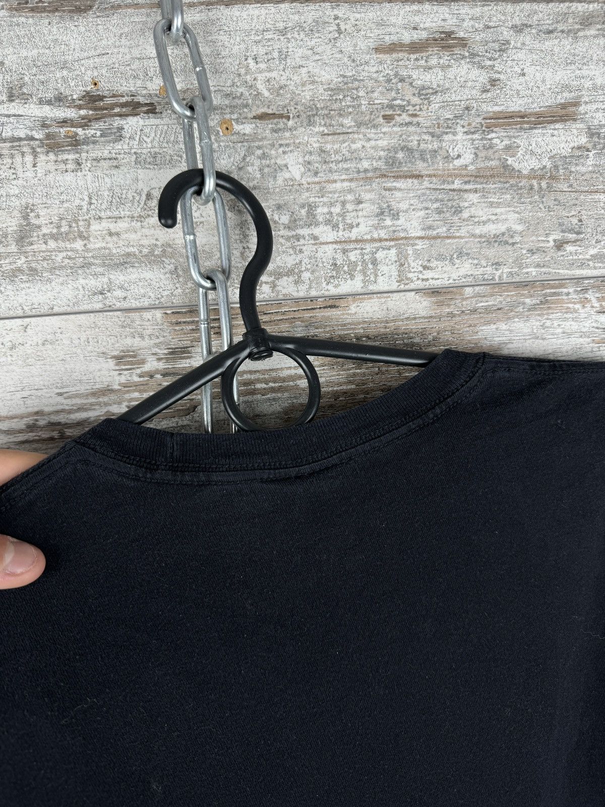 Stussy × Vintage Mens Vintage distressed Stussy T-shirt centre logo y2k rare Size US M / EU 48-50 / 2 - 13 Thumbnail
