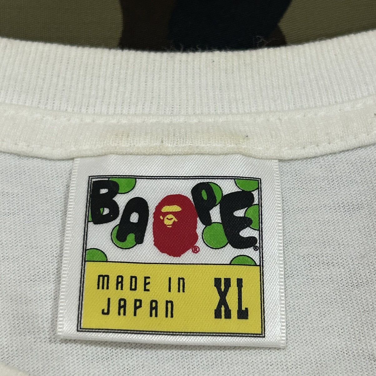 Bape Bape Face Side Logo Tee Size US XL / EU 56 / 4 - 3 Thumbnail