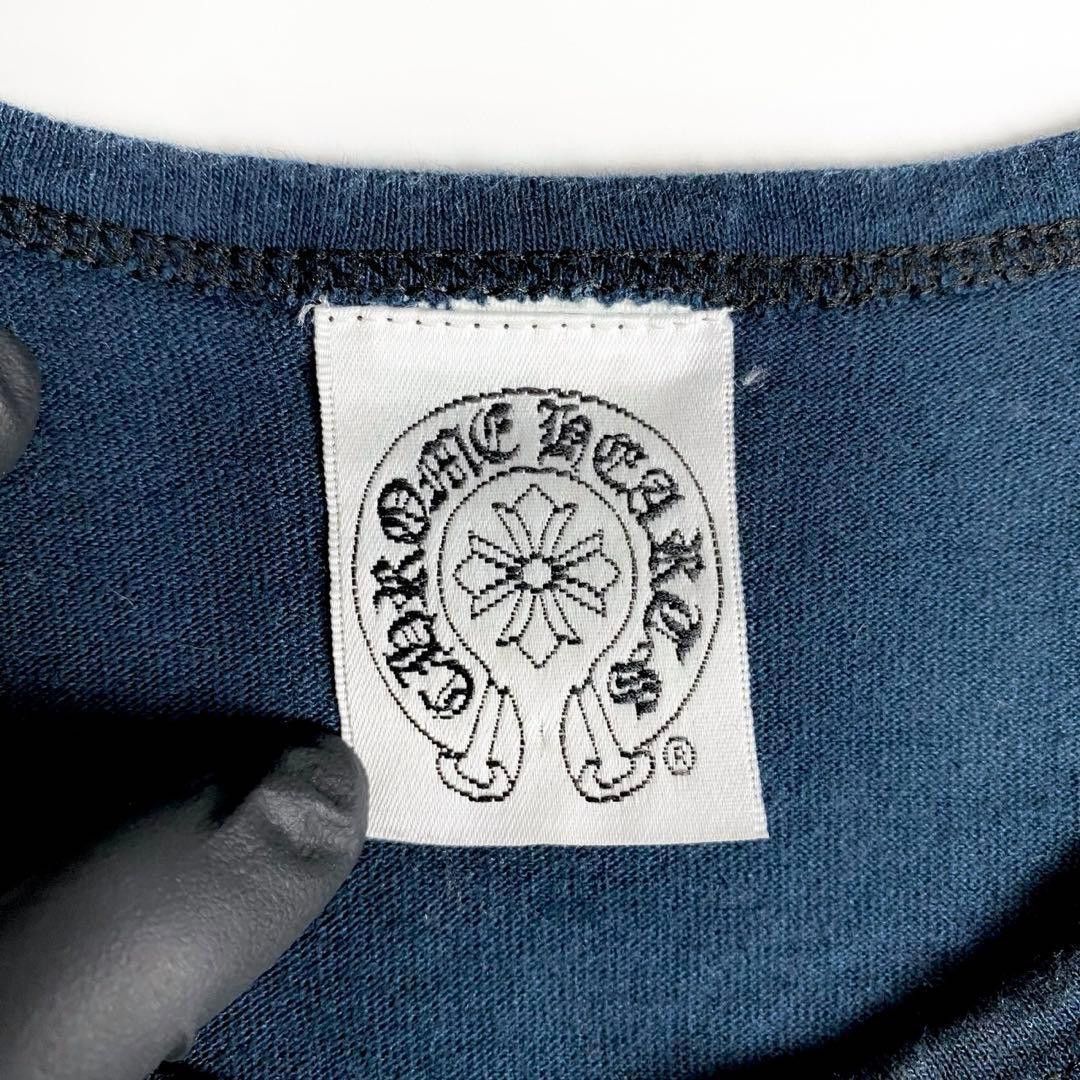 Chrome Hearts CHROME HEARTS Logo Printed Tank Top Navy S Size US S / EU 44-46 / 1 - 9 Thumbnail
