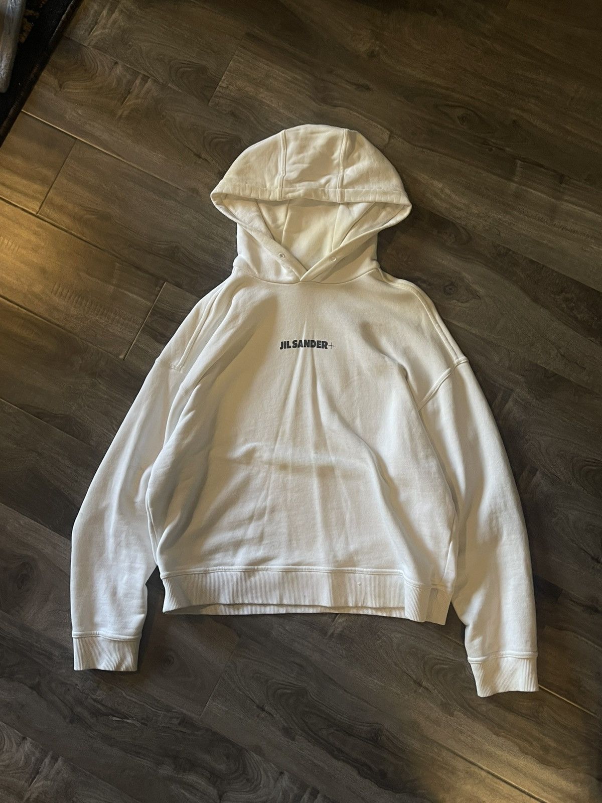 Jil Sander Jil Sander+ Oversized Hoodie Size US S / EU 44-46 / 1 - 1 Thumbnail