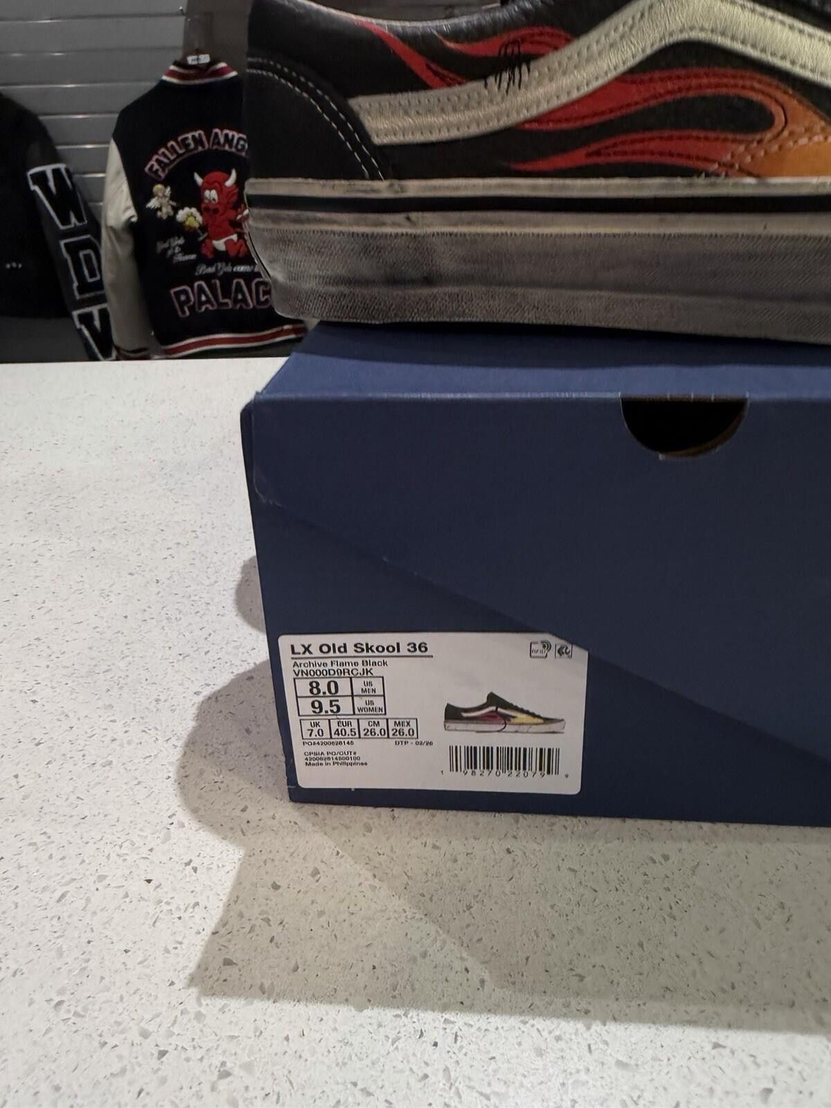 Vans Vans Old Skool 36 Archive Flame Black Brand New Size (8) Size US 8 / EU 41 - 12 Thumbnail
