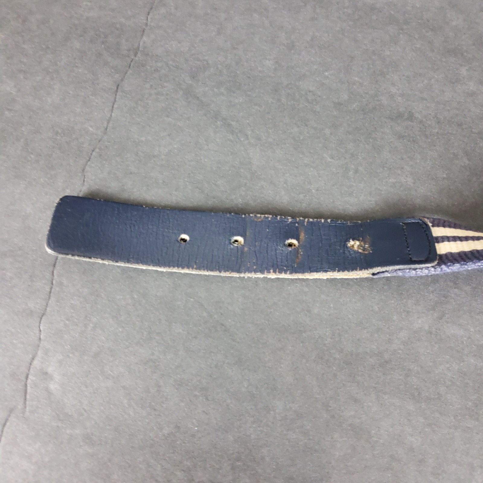 Lacoste Vintage Lacoste Blue Belt Size 38 Brass Buckle Size 38 - 6 Thumbnail