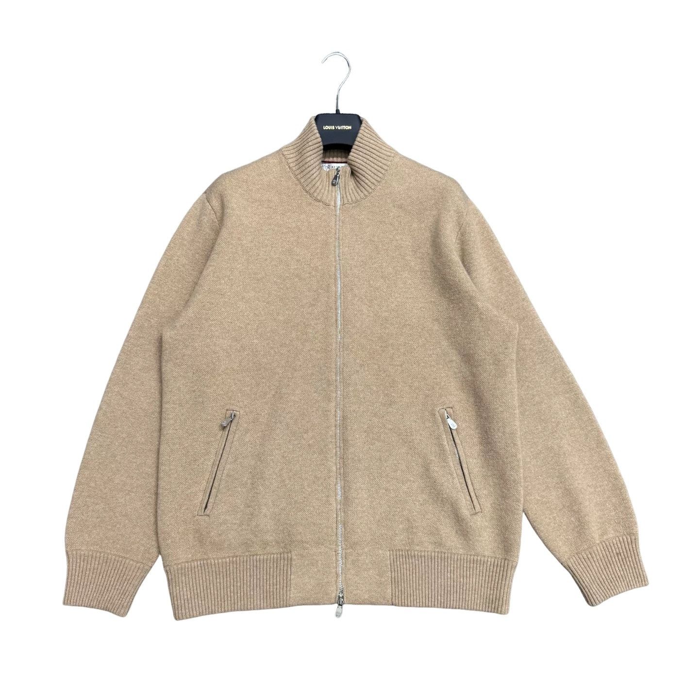 Brunello Cucinelli Brunello Cucinelli Wool Cashmere Zip Sweater Size 50 Size US M / EU 48-50 / 2 - 1 Thumbnail