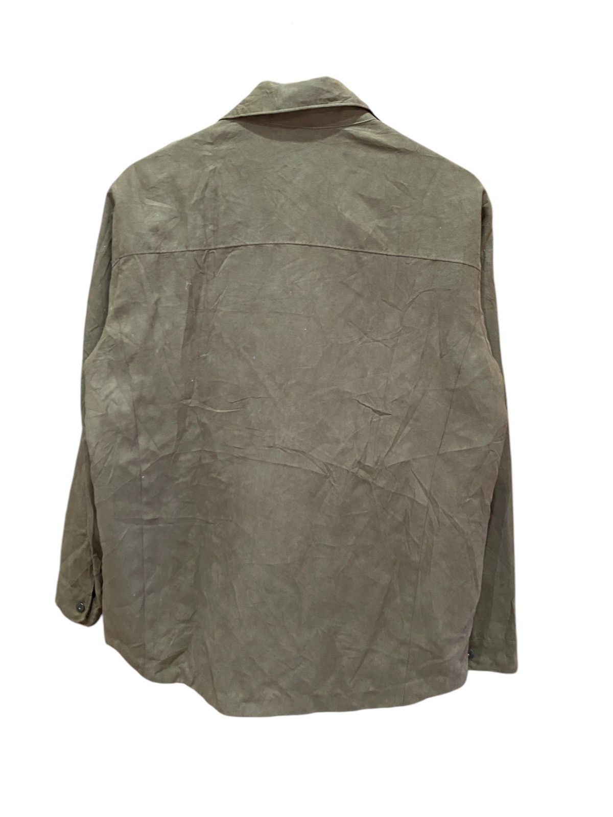 Other VINTAGE CROCODILLE SUEDE WORKER SHIRT Size US M / EU 48-50 / 2 - 2 Thumbnail