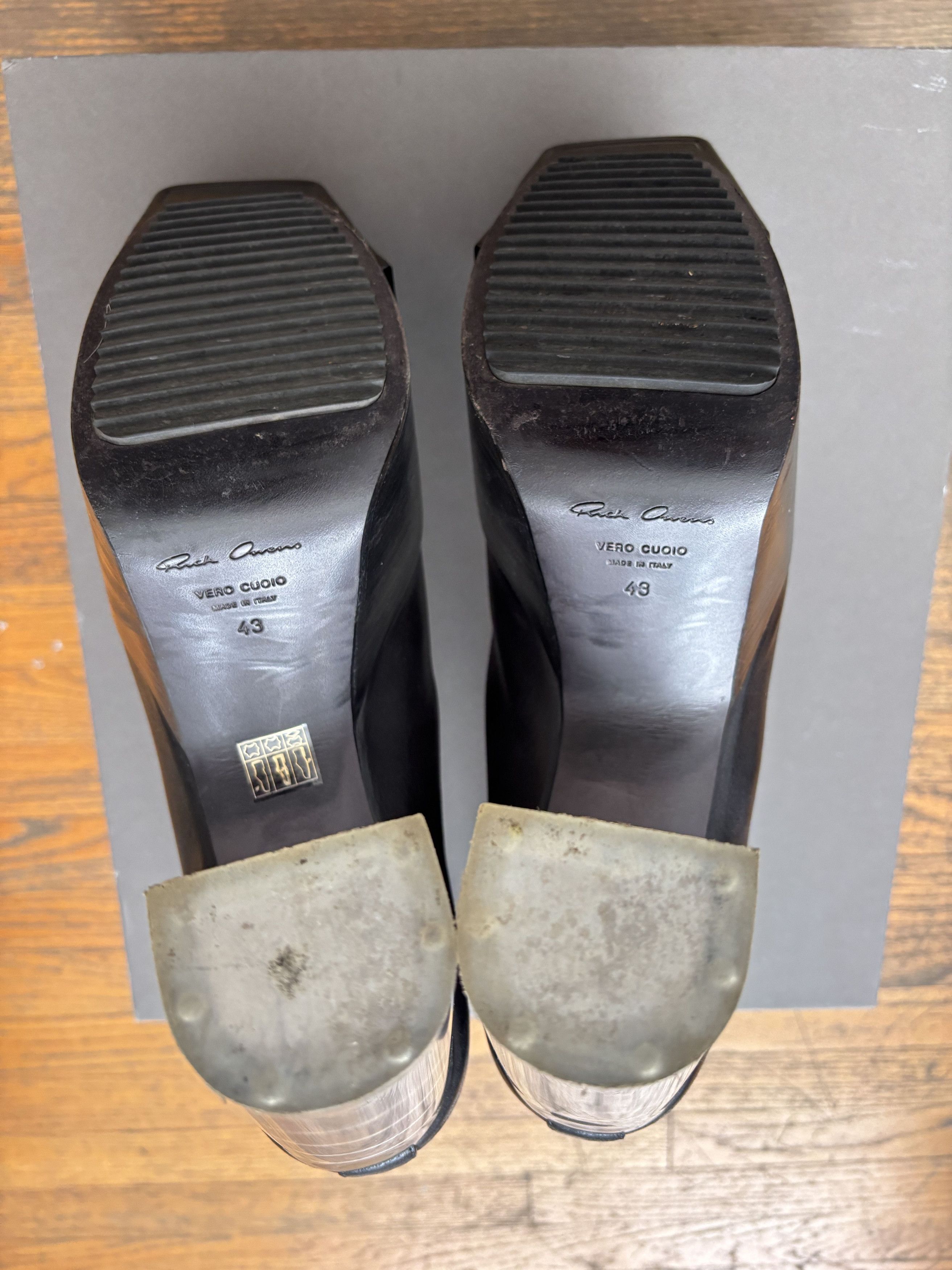 Rick Owens FW20 PERFORMA GRILL KISS HEELS Size US 10 / EU 43 - 6 Thumbnail