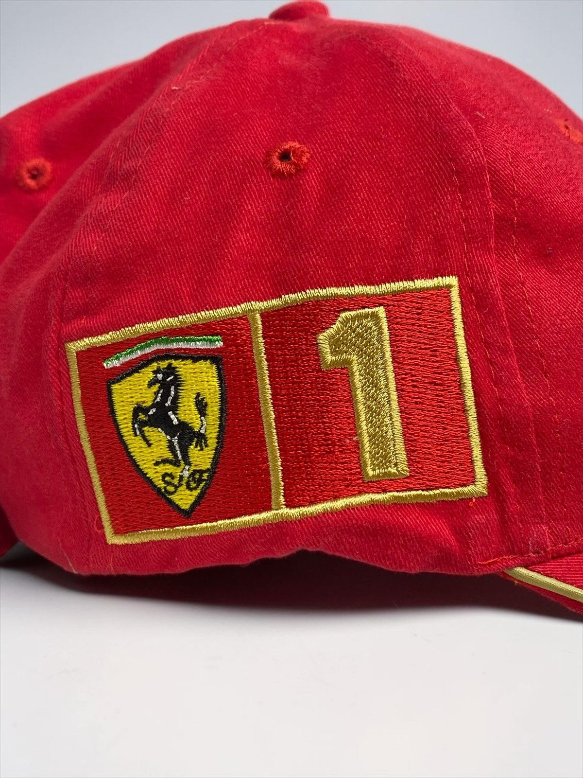 Formula 1 Michael Schumacher World Champion 2002 Ferrari Cap Formula 1 Size ONE SIZE - 8 Thumbnail