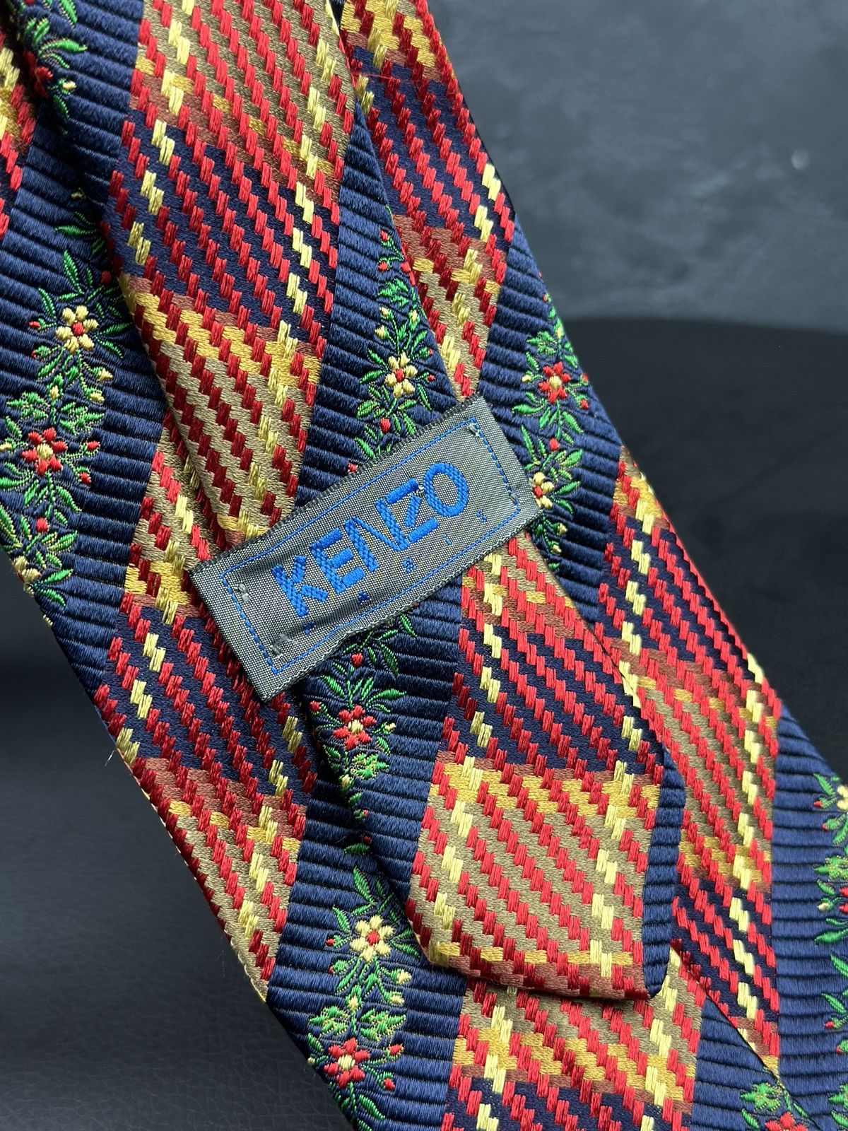 Designer × Kenzo × Vintage Vintage Kenzo Paris Tie One Size Designer Size ONE SIZE - 2 Thumbnail