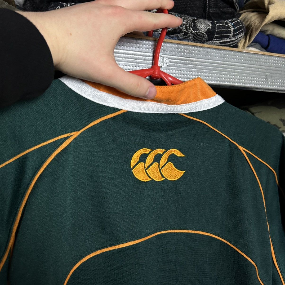 Canterbury of New Zealand Vintage Canterbury South Africa 90’s Rugby sportswear hersey Size US L / EU 52-54 / 3 - 6 Thumbnail