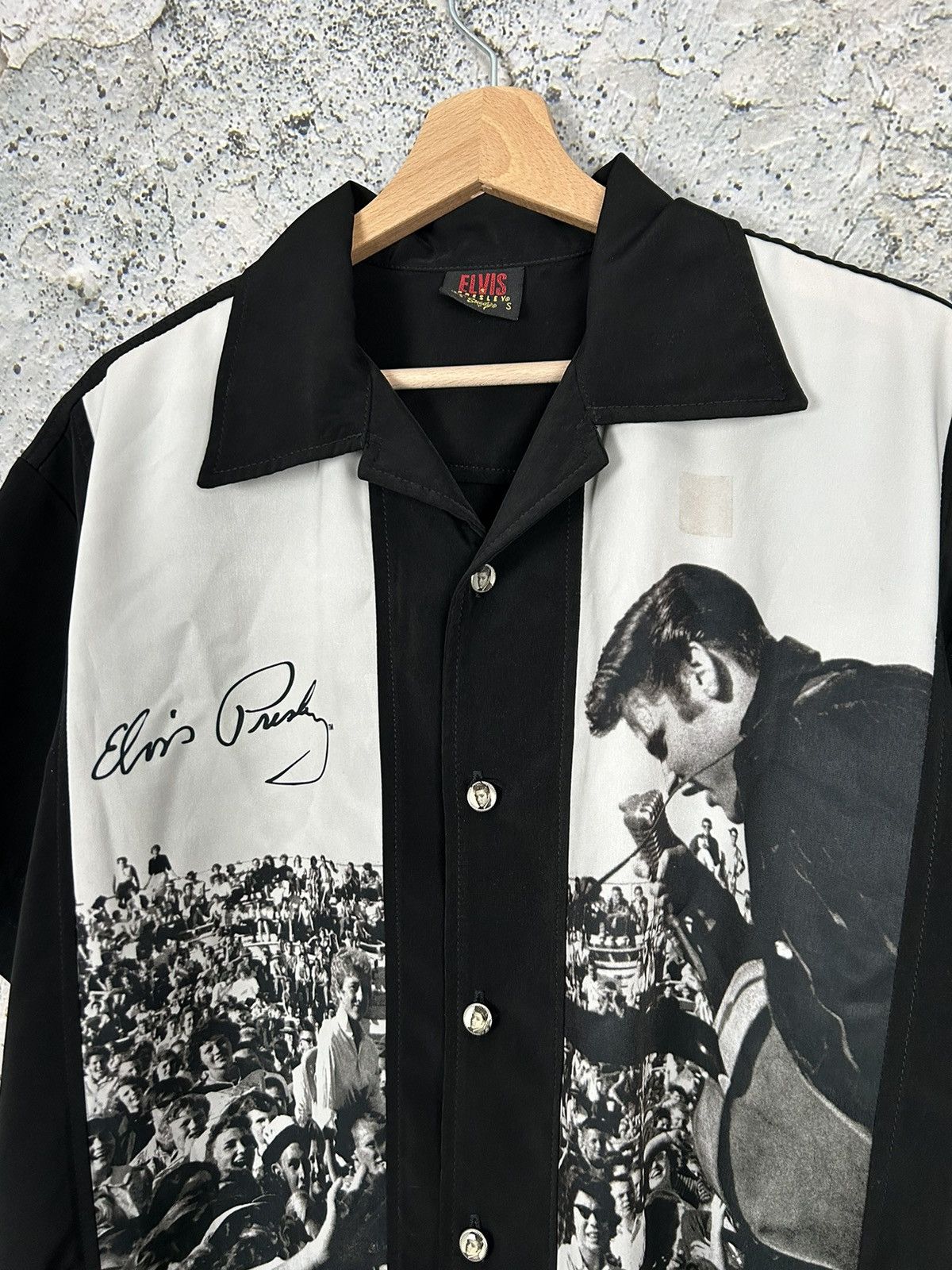 Band Tees Vintage Elvis Presley Button Ups Shirt 90s Retro Graphic Size US S / EU 44-46 / 1 - 3 Thumbnail