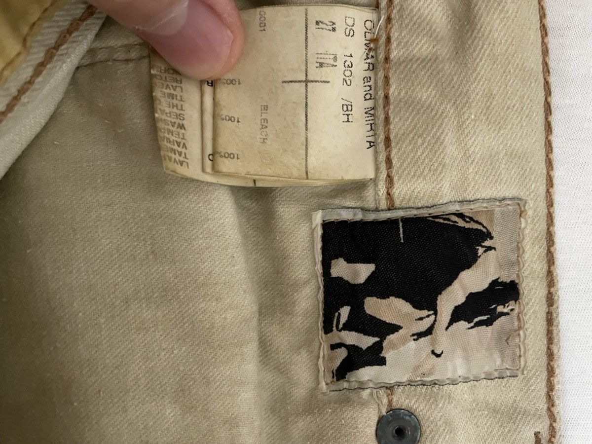 Rick Owens Rick Owens DRKSHDW SS09 Detroit Dirty White Denim Size US 27 - 9 Thumbnail