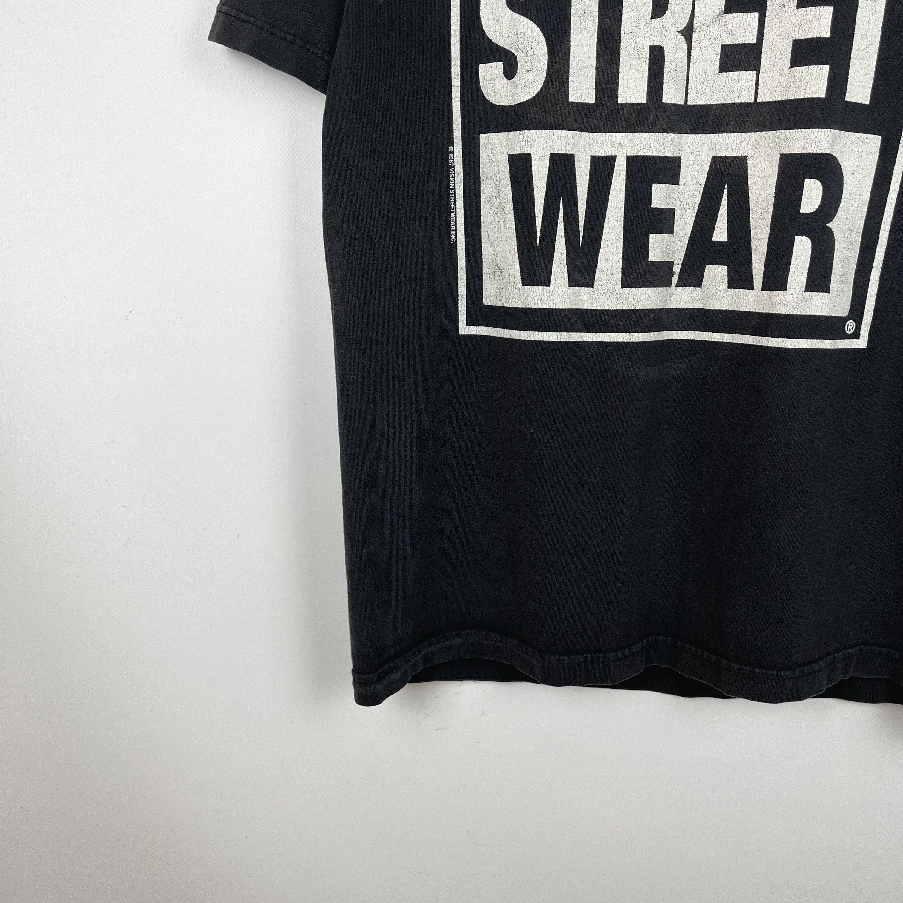 Vision Streetwear Vintage Vision Streetwear Big Logo T Shirt 1987 Size US L / EU 52-54 / 3 - 4 Thumbnail