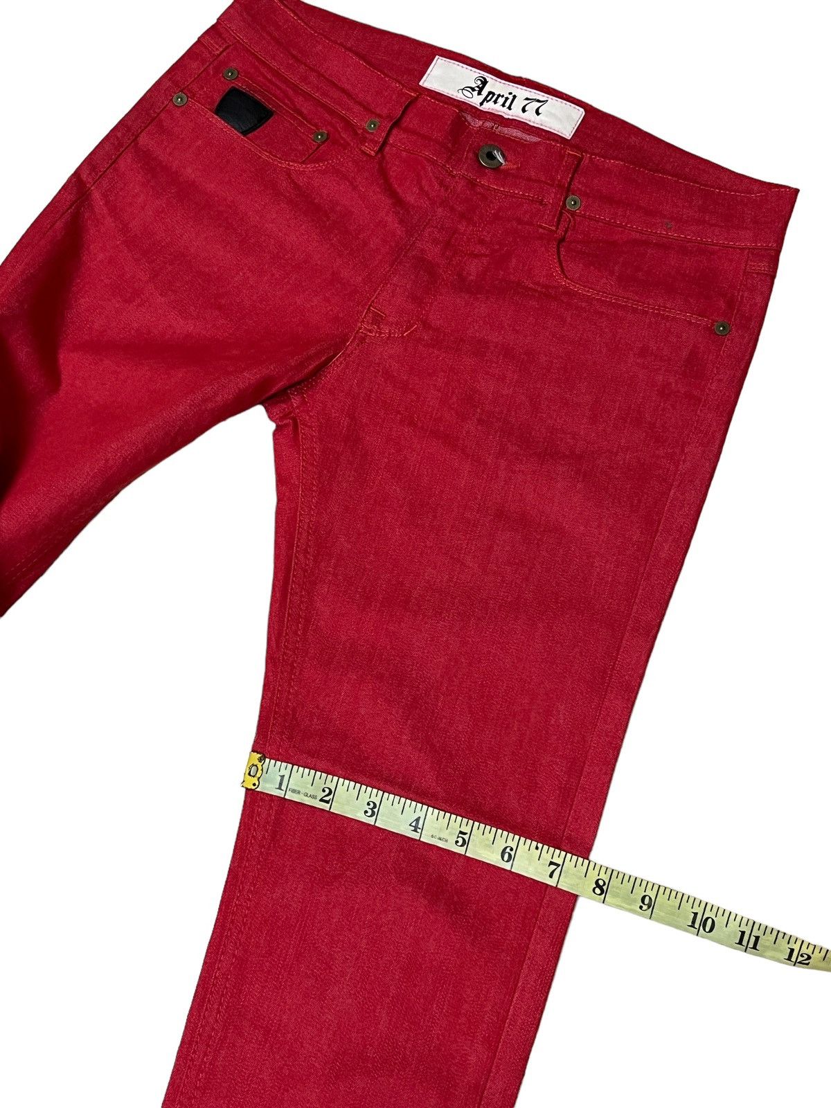 April 77 APRIL 77 JOEY COLORDRIVE SLIM FIT JEANS Size US 31 - 10 Thumbnail