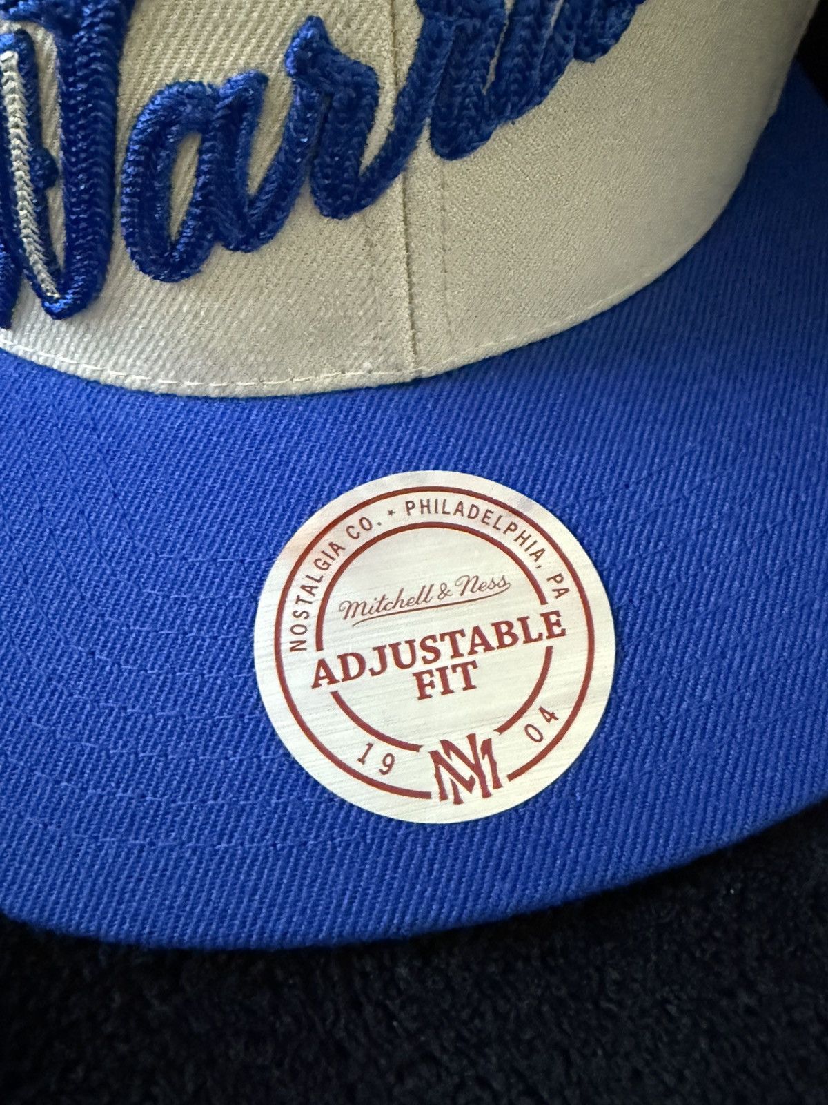 Mitchell & Ness Mitchell & Ness Warriors Hat Size ONE SIZE - 3 Thumbnail