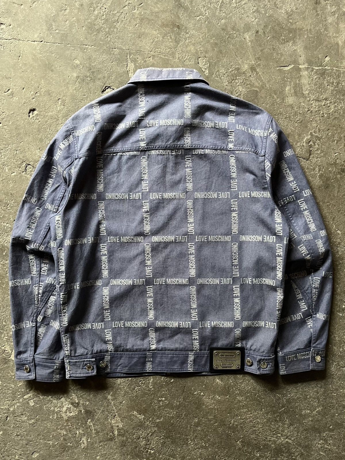 Moschino Love moschino AOP work jacket Size US XL / EU 56 / 4 - 6 Thumbnail