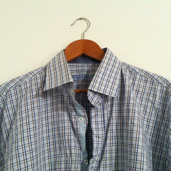 English Laundry ENGLISH LAUNDRY MENS COTTON CASUAL SHIRT SIZE: 17.5/32-33 Size US XL / EU 56 / 4 - 1 Thumbnail