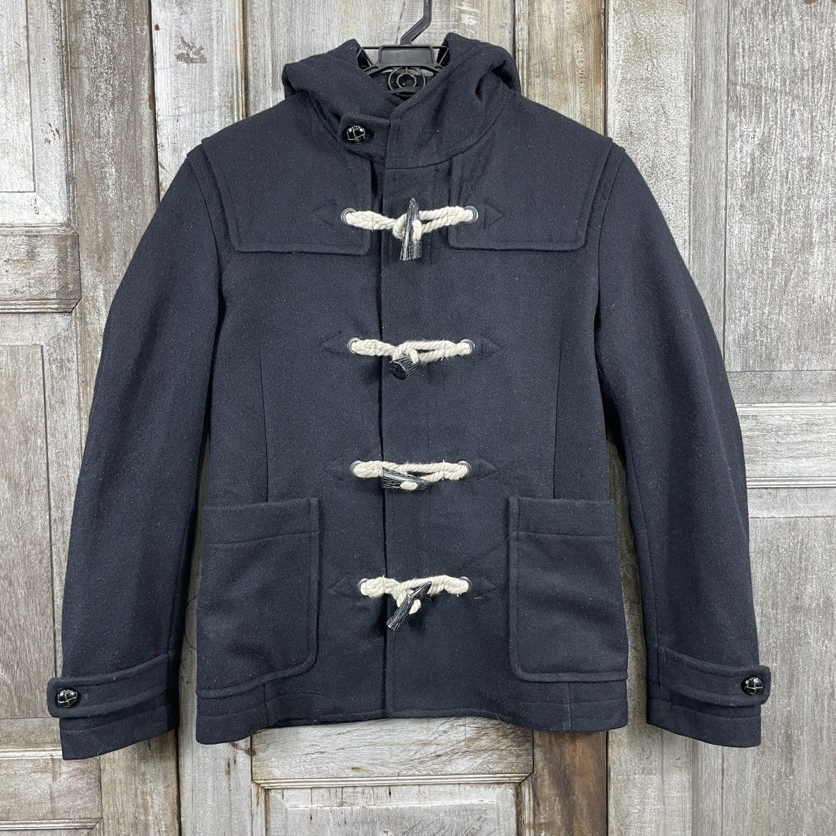 Boycott × Vintage Vintage Boycott Wool Duffle Coat Jacket Size M / US 6-8 / IT 42-44 - 1 Thumbnail