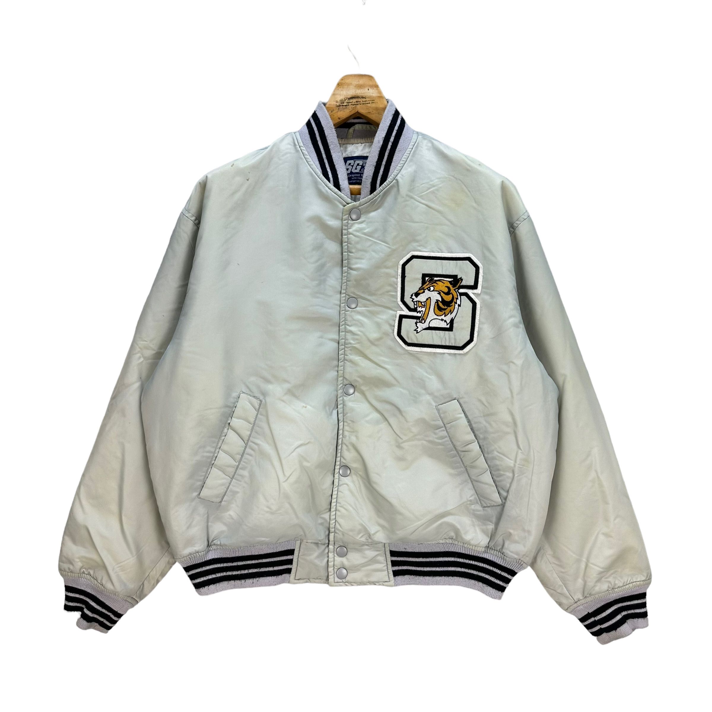 Vintage TRASHED🔥 SEATLE BIG LOGO COACH JACKET #8029-197 Size US L / EU 52-54 / 3 - 6 Thumbnail