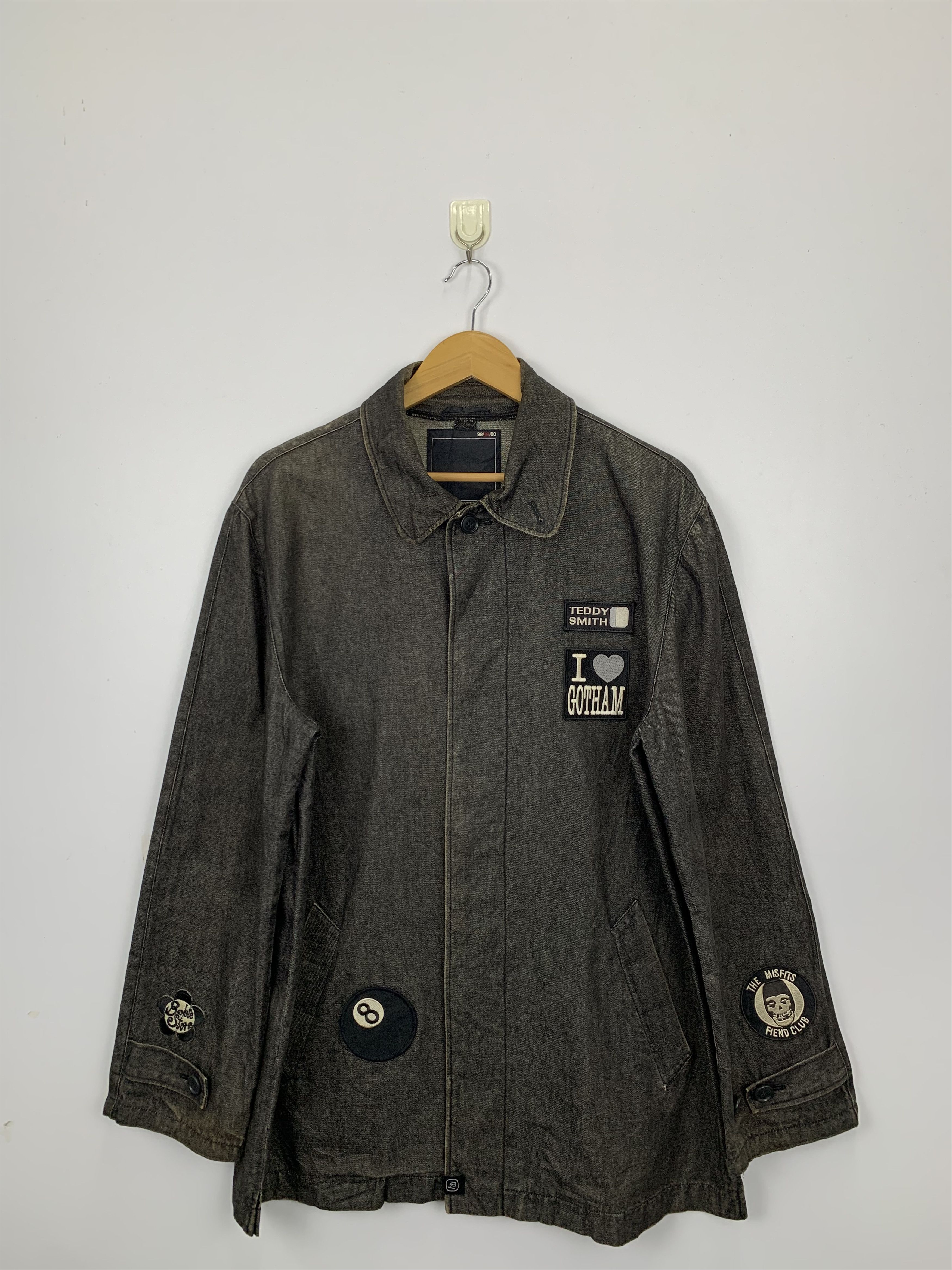 Neighborhood Vintage Neighborhood Denim Jacket 8ball Patches J0785 Size US L / EU 52-54 / 3 - 1 Thumbnail