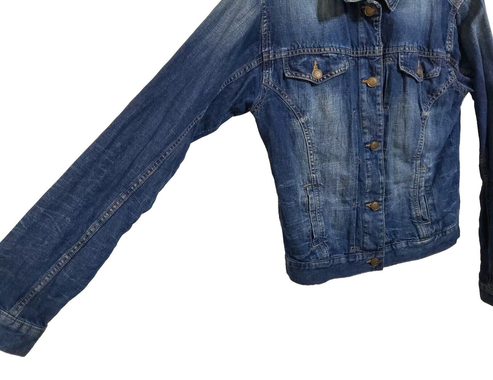 Zara Zara Basic Z1975 Heritage Denim Jacket Womens Small Size S / US 4 / IT 40 - 3 Thumbnail