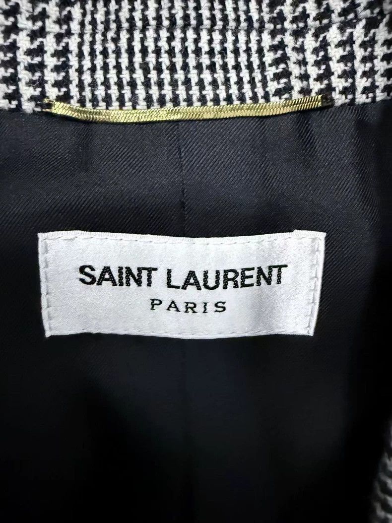 Saint Laurent Paris Saint Laurent Paris Thousand Bird Grid Short Jacket-2506 Size US M / EU 48-50 / 2 - 3 Thumbnail