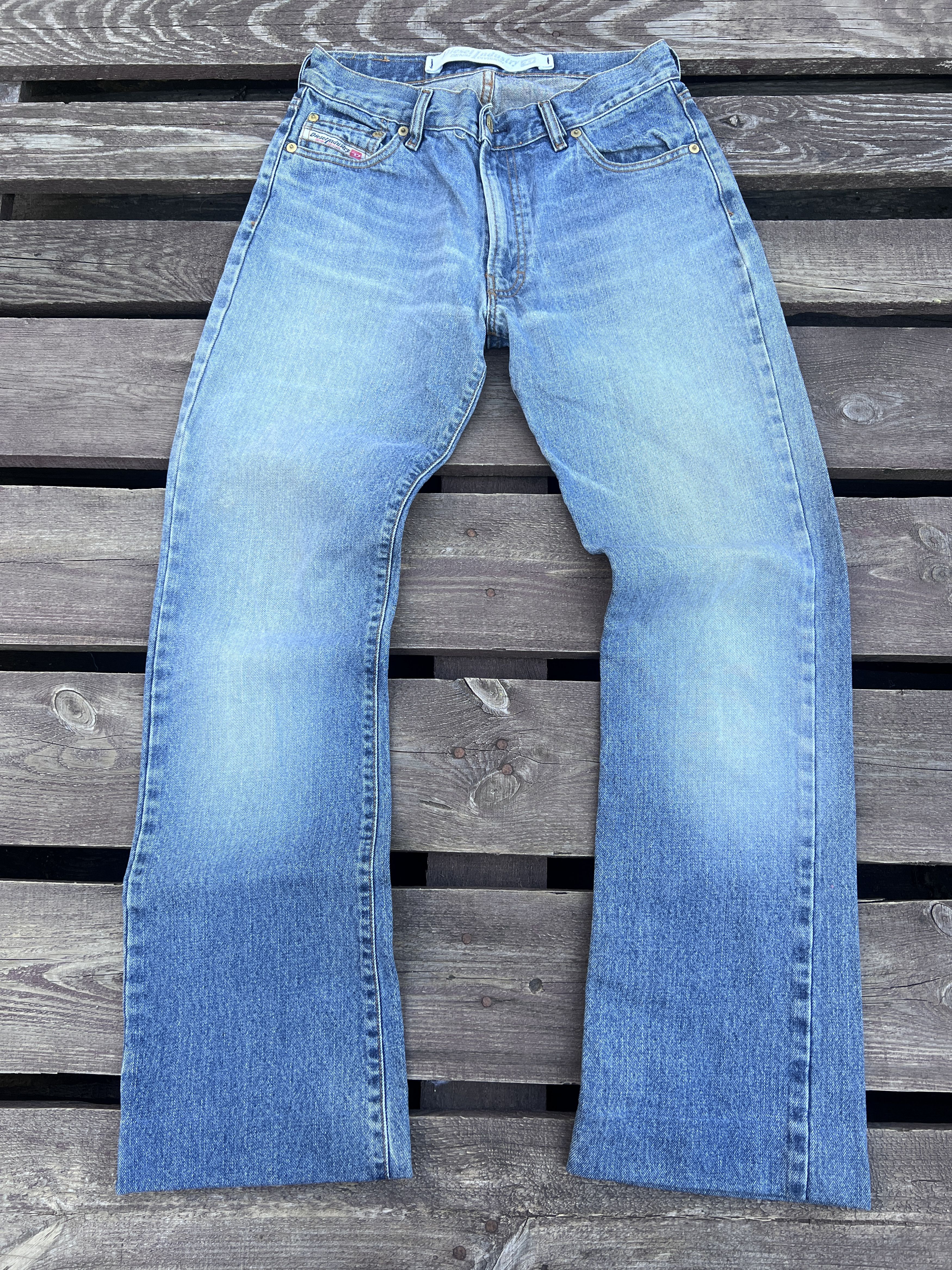 Diesel × Vintage Diesel Y2K Vintage Flare Denim Jeans Size 30 Size 30" / US 8 / IT 44 - 2 Thumbnail