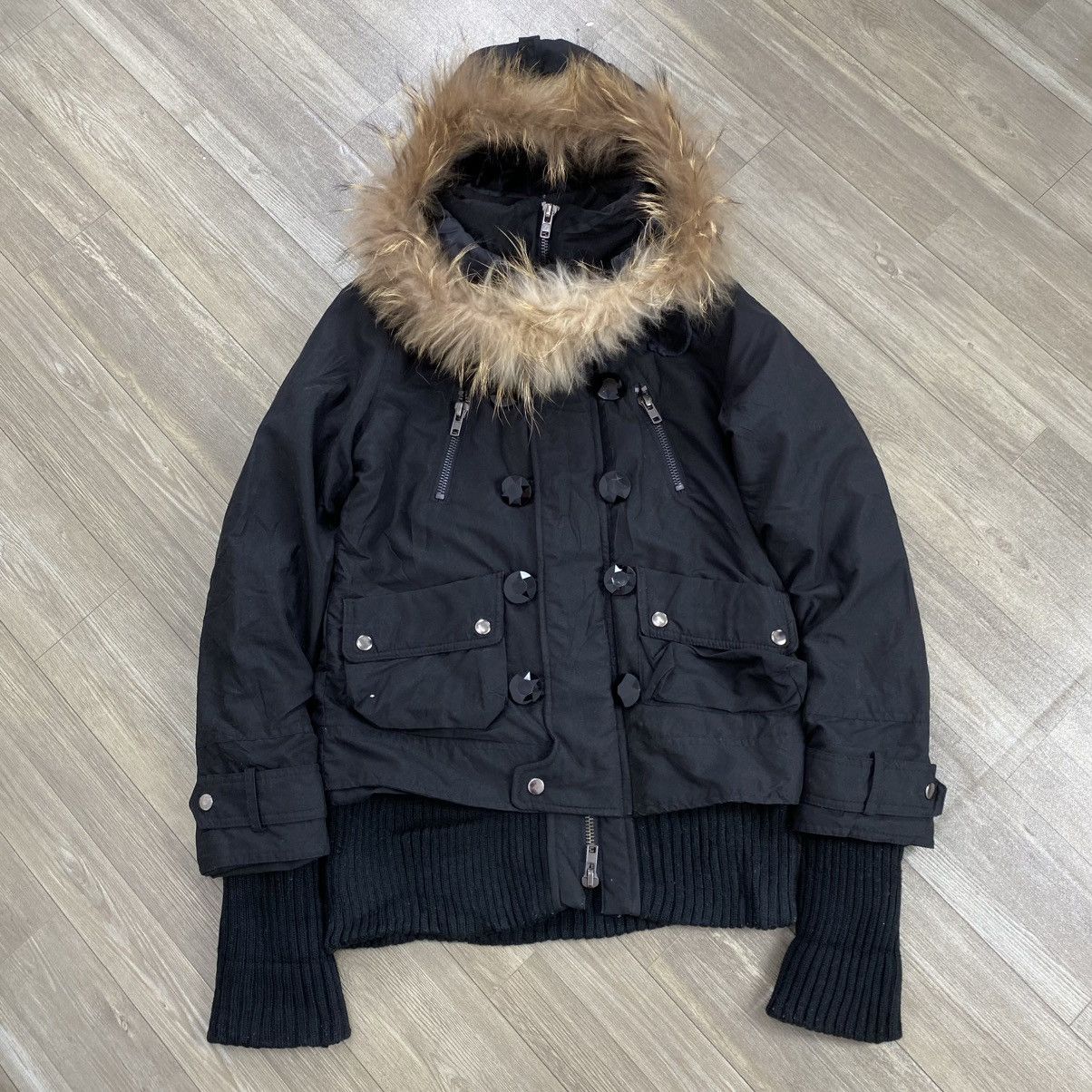 14th Addiction 2000s Jarianojurrie - Kmrii Lgb Goa Bono Raccoon Fur Jacket Size US M / EU 48-50 / 2 - 2 Thumbnail