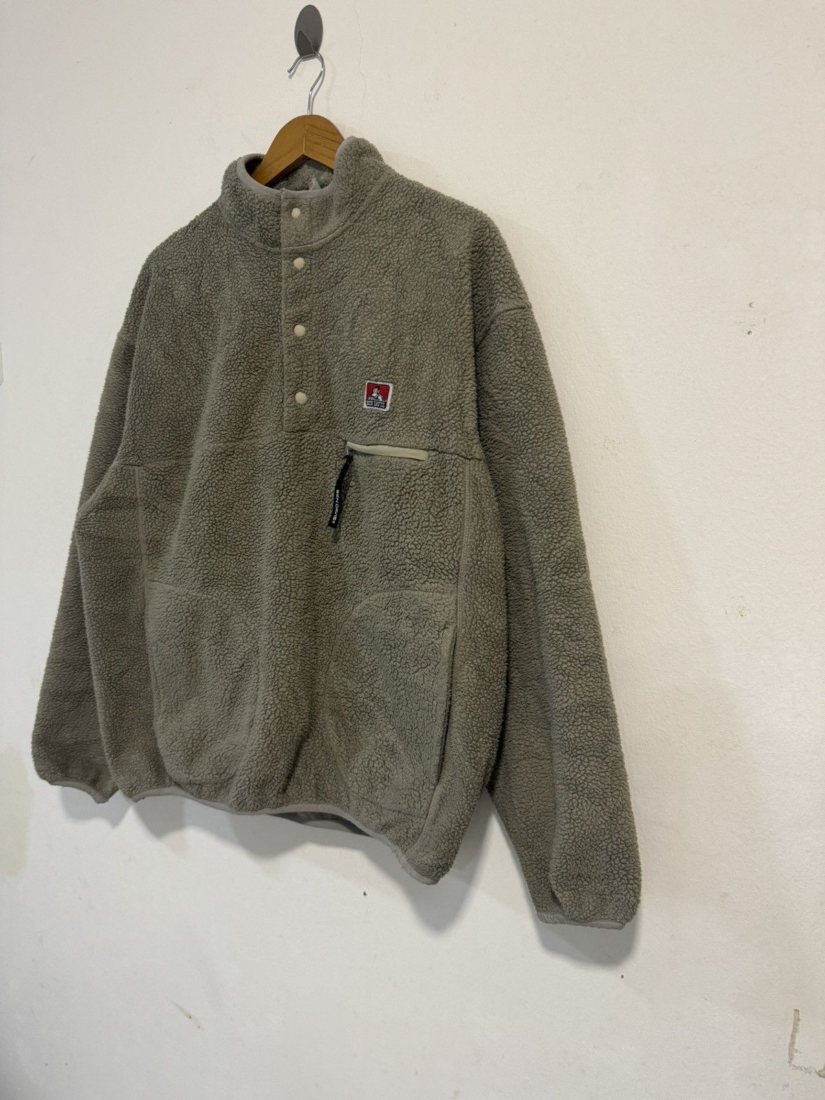Ben Davis Vintage Ben Davis Sherpa Fleece Size US L / EU 52-54 / 3 - 3 Thumbnail