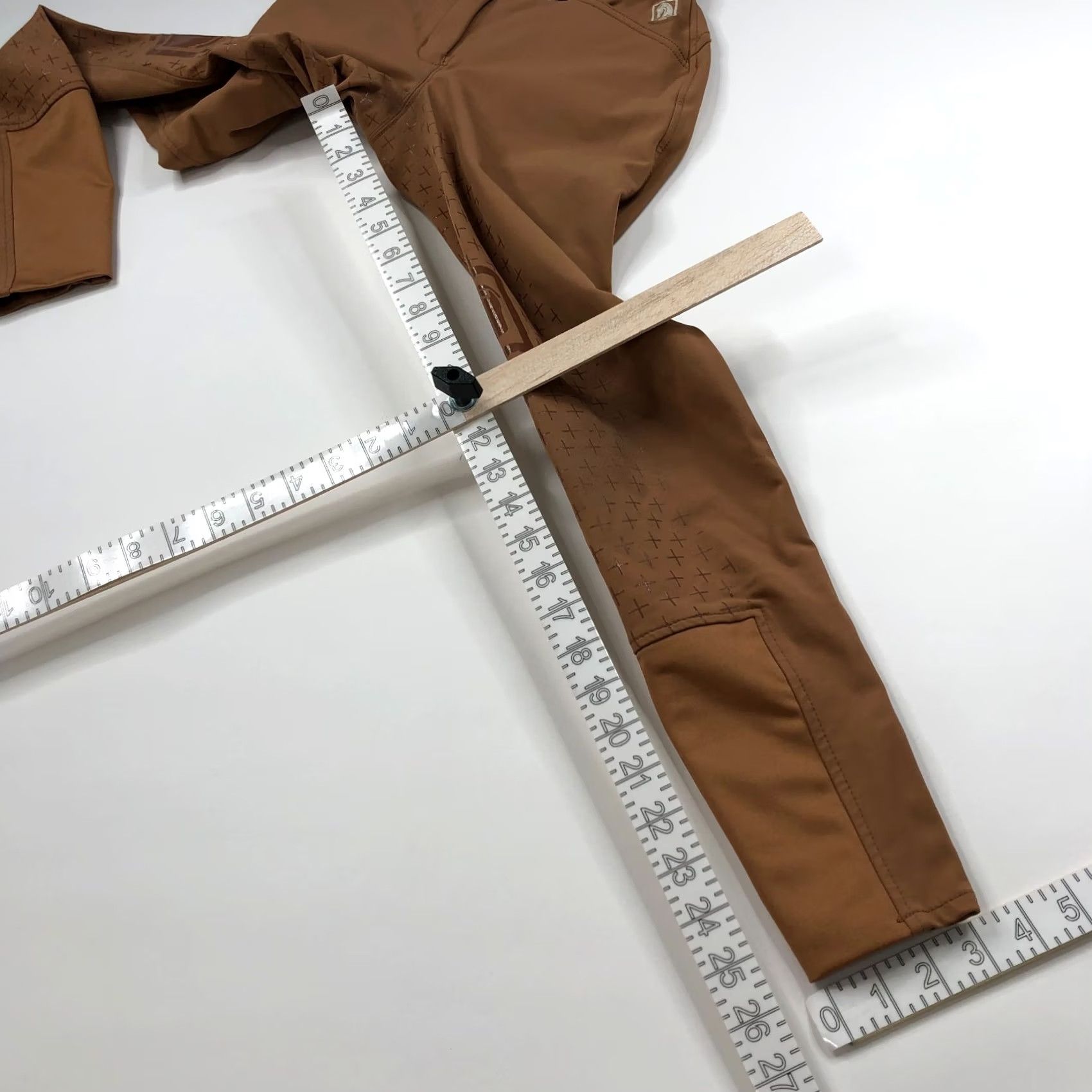 Vintage ROMFH 24R (Fit 24W 26L) Equestrian Riding Breeches Mid Rise Pants Brown Size 42" / US 20 - 5 Thumbnail